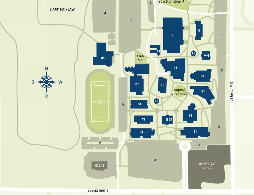 TCC校园地图